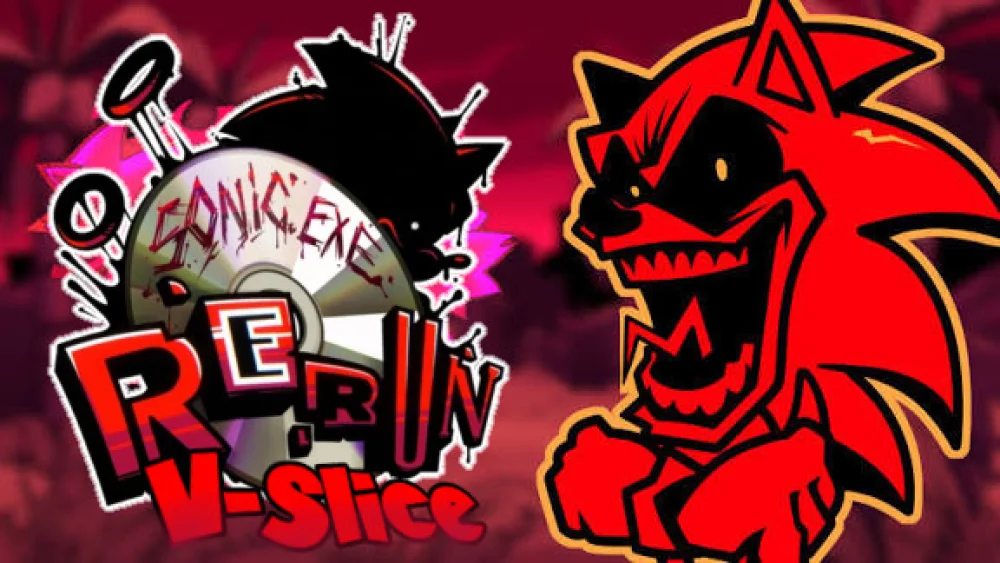 Vs Sonic.EXE RERUN for V-Slice[0.8.3] Mod for Friday Night Funkin ...