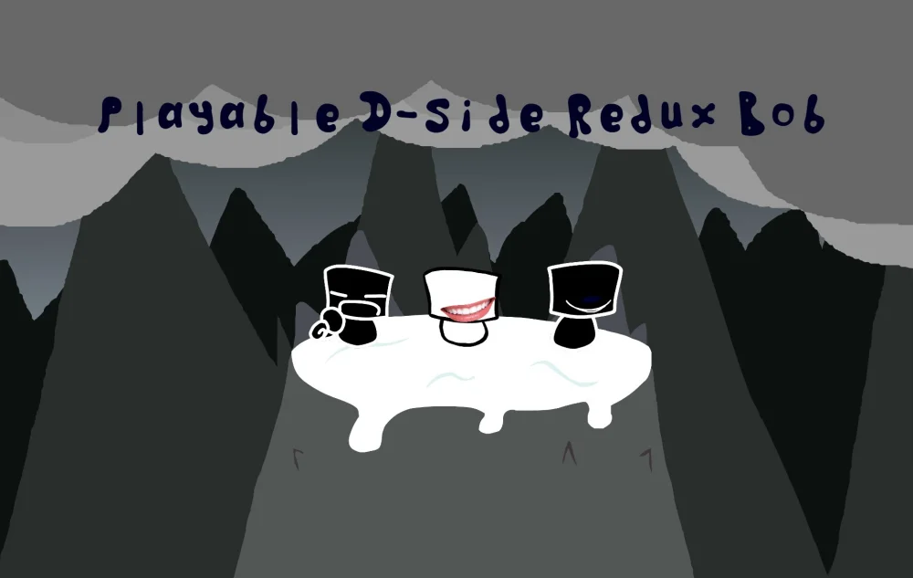 Run Bob Mod Playable D-Side Redux Bob Mod for Friday Night Funkin' | FNF Mods