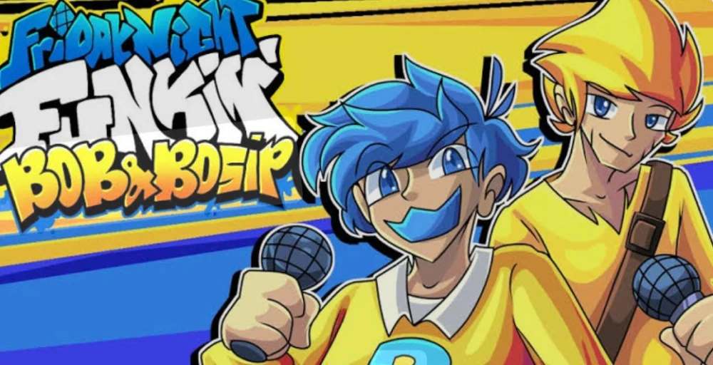 Bob and Bosip V-Slice [BETA] Mod for Friday Night Funkin' | FNF Mods