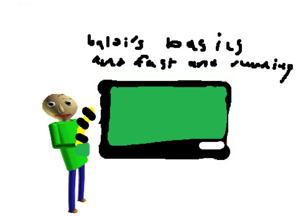 Baldi But Fast Mod for Baldi's Basics | Baldi Mods