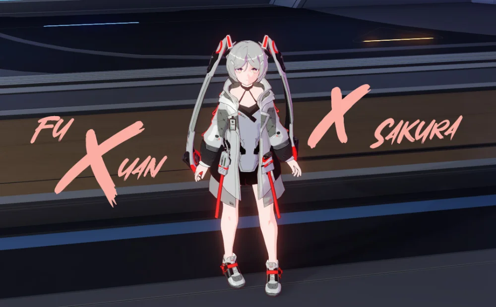 Fu Xuan x Sakura [RabbitFX fix] Mod for Honkai Star Rail | HSR Mods