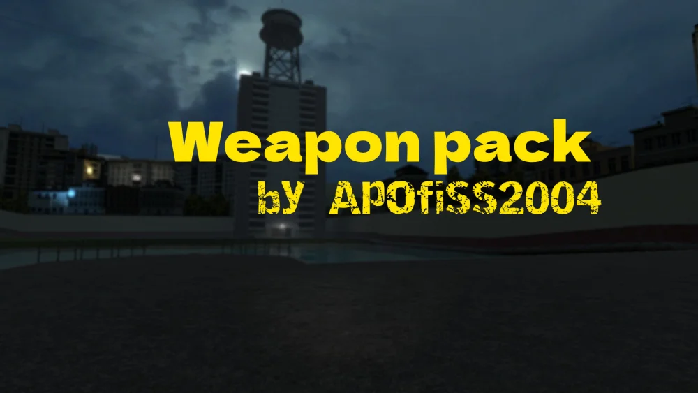 Weapon pack Mod for Garry's Mod | GMod Mods