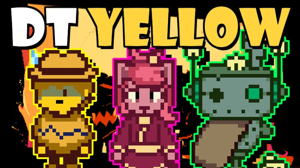 でるたぁ Deltarune Yellow skin pack - DT MP Mod for DELTATRAVELER | DT Mods