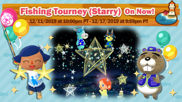Fishing Tourney Starry Suite Rhonda Cookie Brester S Winter Cote Animal Crossing Pocket Camp News