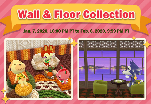 Scallop Scoop-Up Goals, Wall & Floor Collection [Animal Crossing