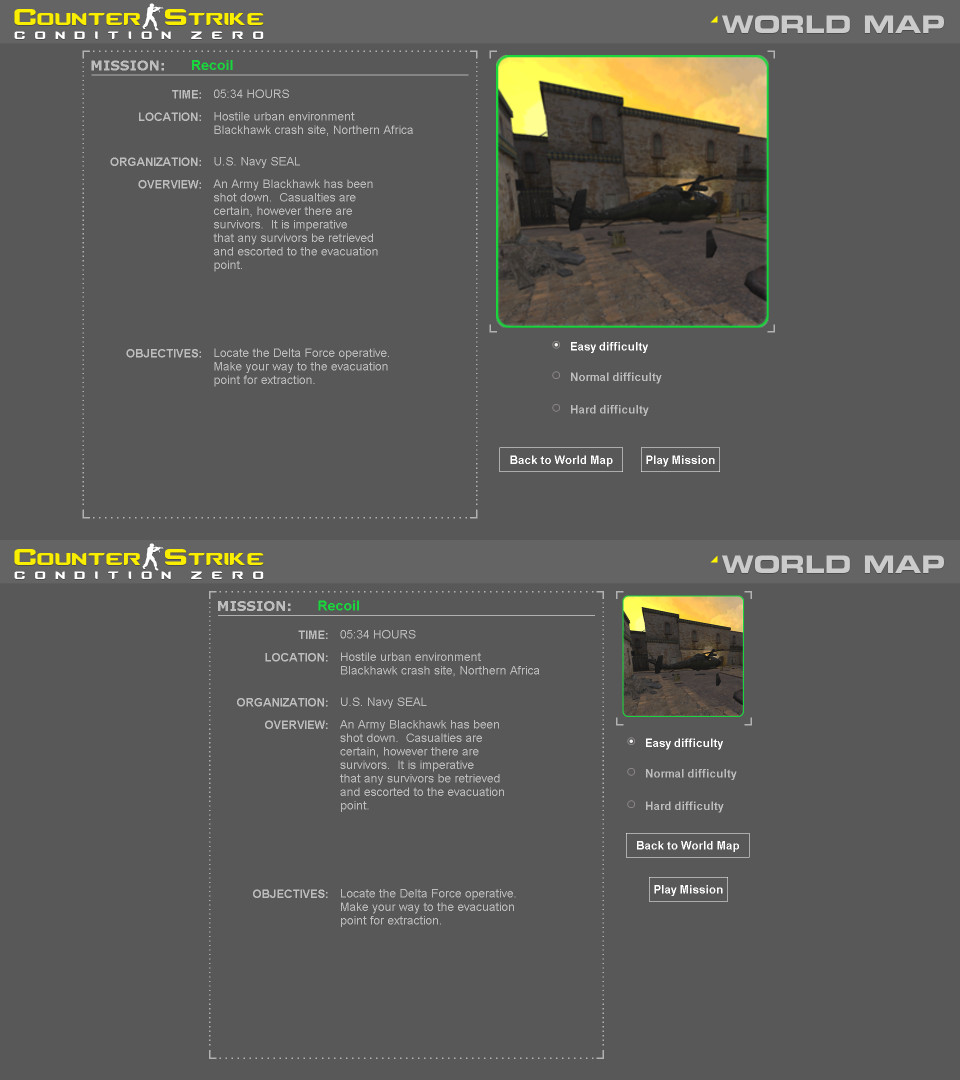 Hq Widescreen Worldmap Fullhd Counter Strike Condition Zero Deleted Scenes Works In Progress