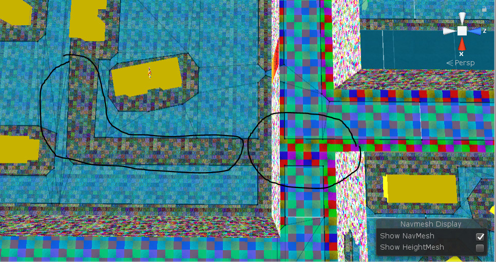 How to fix NavMesh path (read below) [Baldi's Basics] [Questions]
