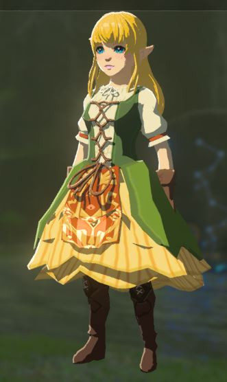 Long Hair Replacer [The Legend of Zelda: Breath of the Wild (WiiU)] [Mods]