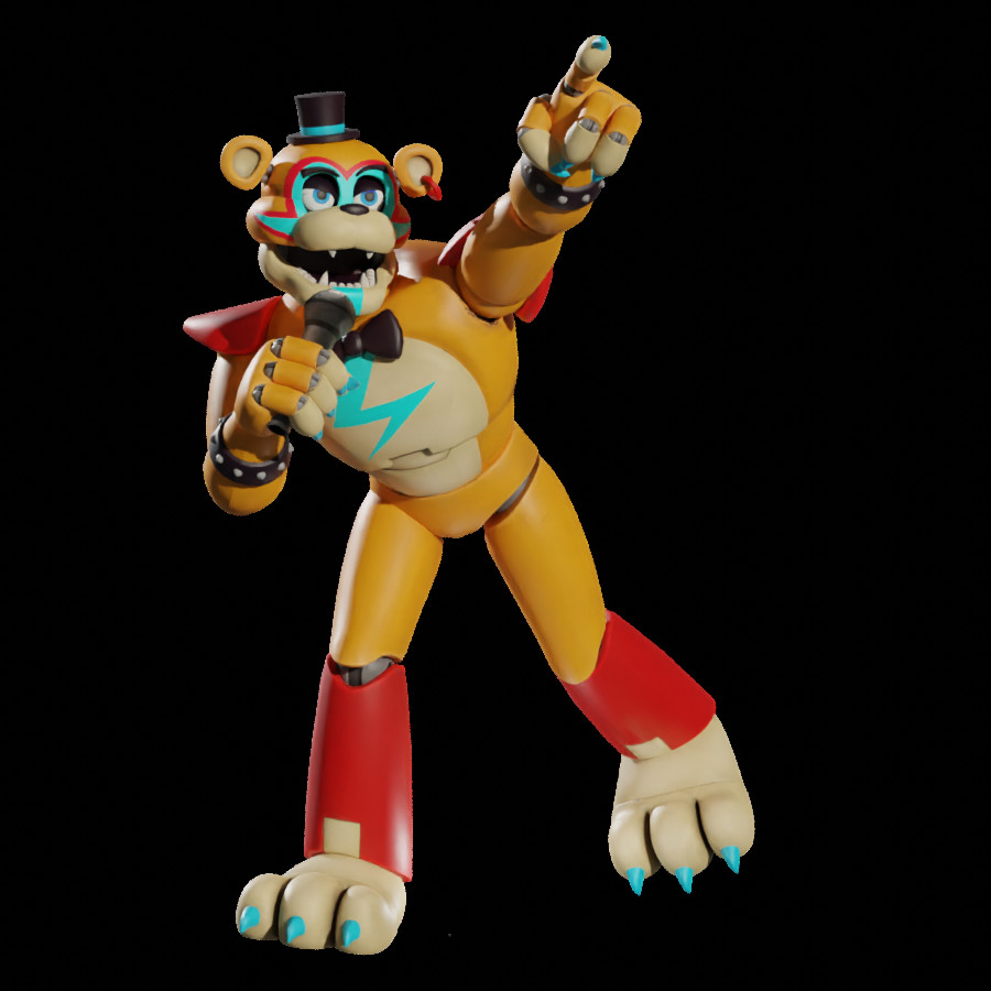 Glamrock Freddy over Incineroar [Super Smash Bros. Ultimate] [Requests]