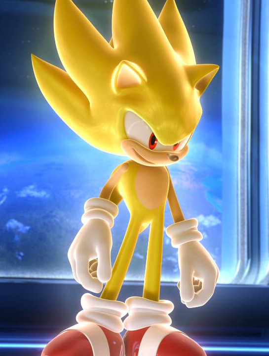 Super Sonic with Upward Quills [Sonic Adventure 2] [Mods]