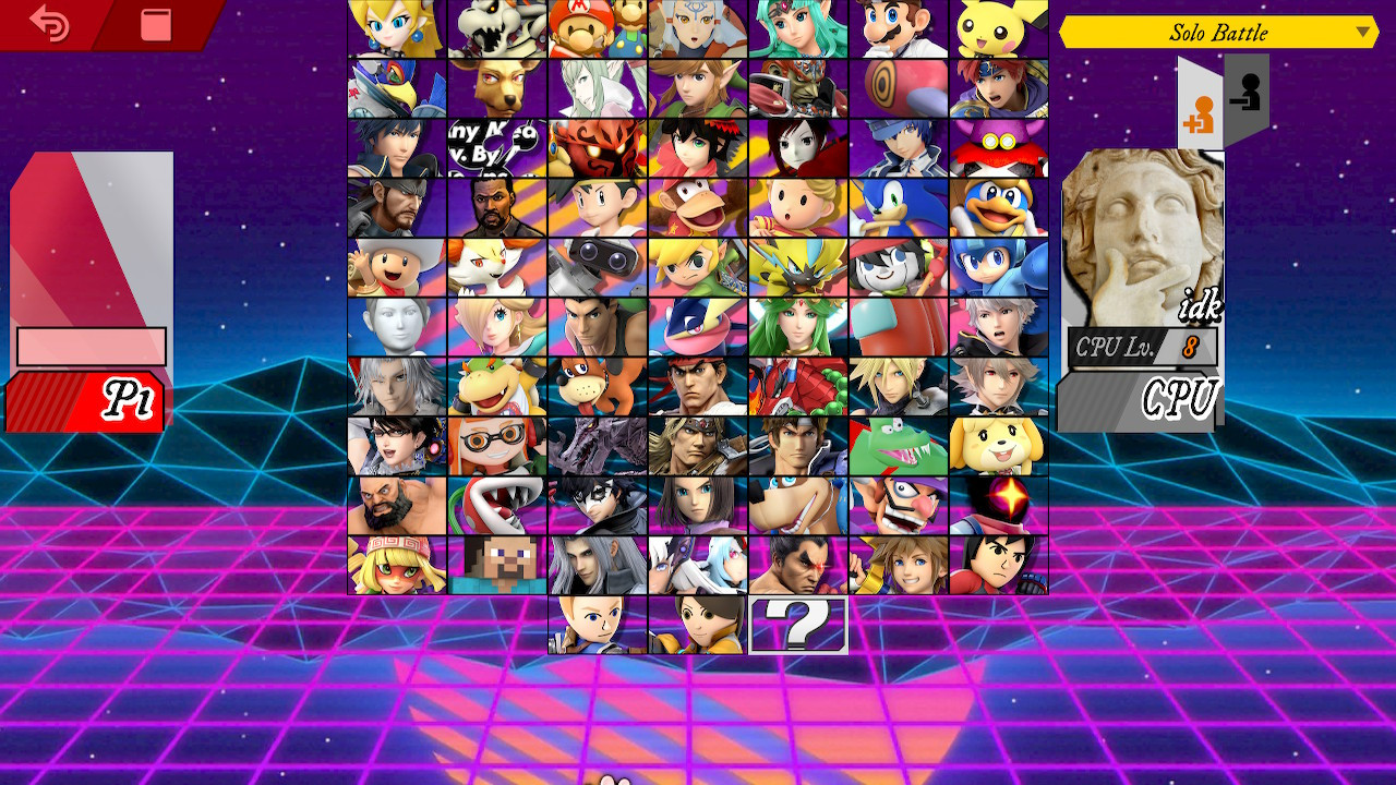 Centered CSS [Super Smash Bros. Ultimate] [Mods]