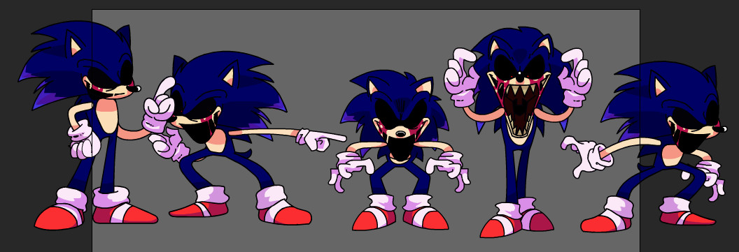 Sonic.exe Phase 2 but in my style [Friday Night Funkin'] [Mods]