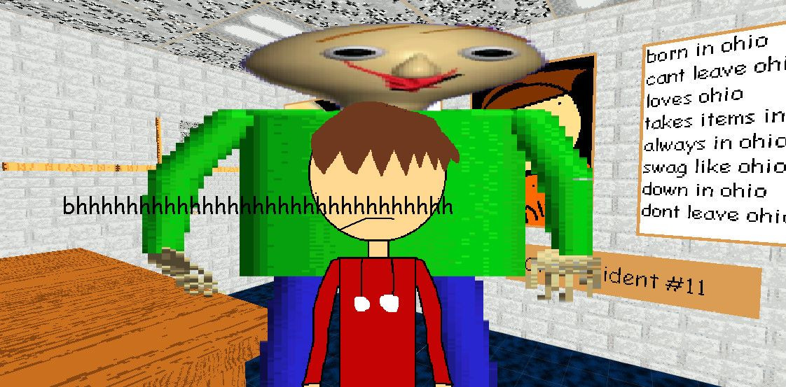 Baldi Stuck In Ohio Remake [baldi's Basics] [works In Progress]