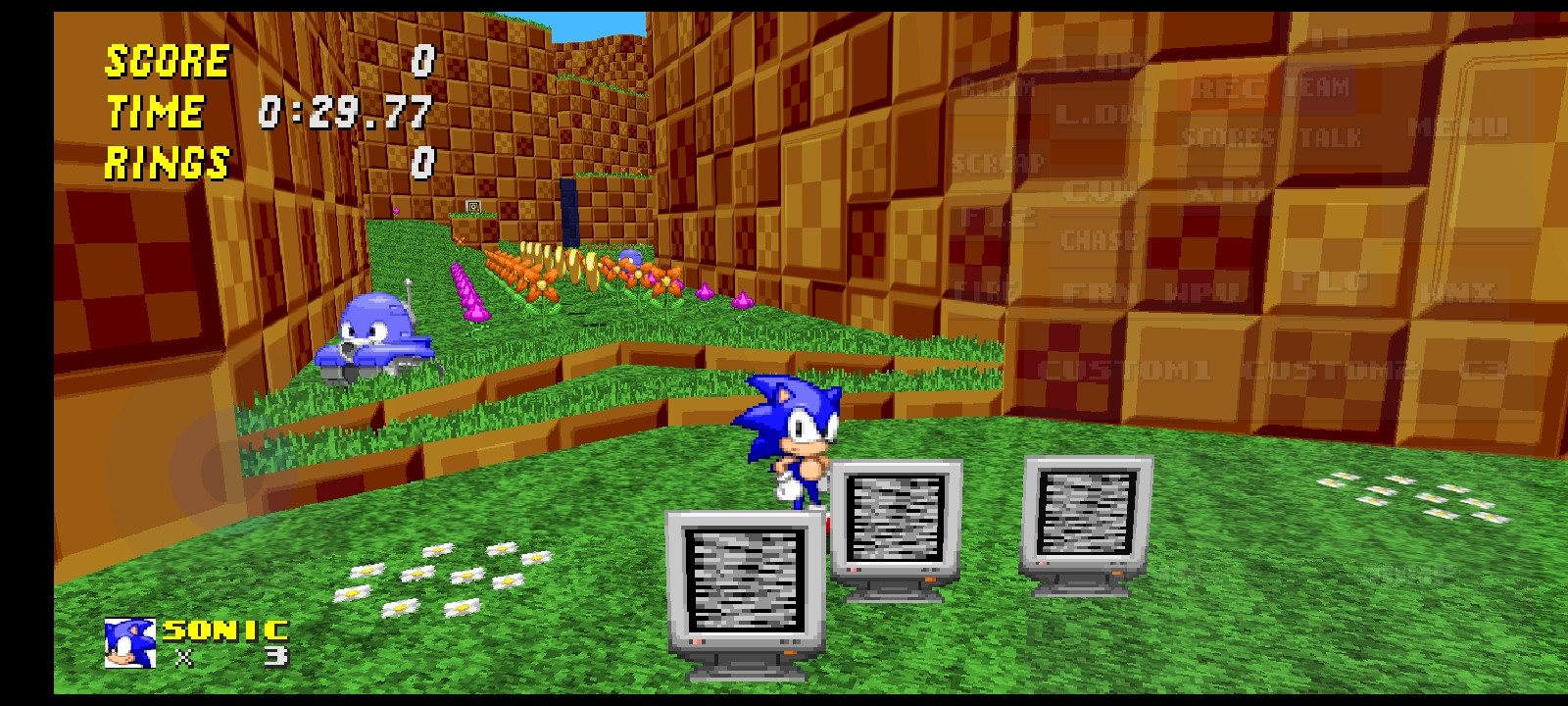 Sonic Robo Blast 2 Monitors in Sonic 3 AIR [Sonic 3 A.I.R.] [Mods]