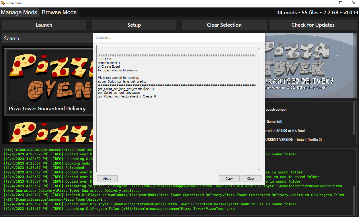 GitHub - TekkaGB/PizzaOven: A Pizza Tower Mod Manager