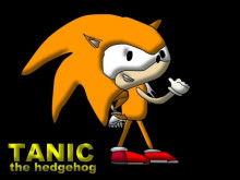 Tanic the hedgehog over sonic