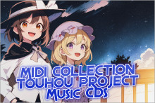 MIDI collection - Touhou Project (Music CDs)