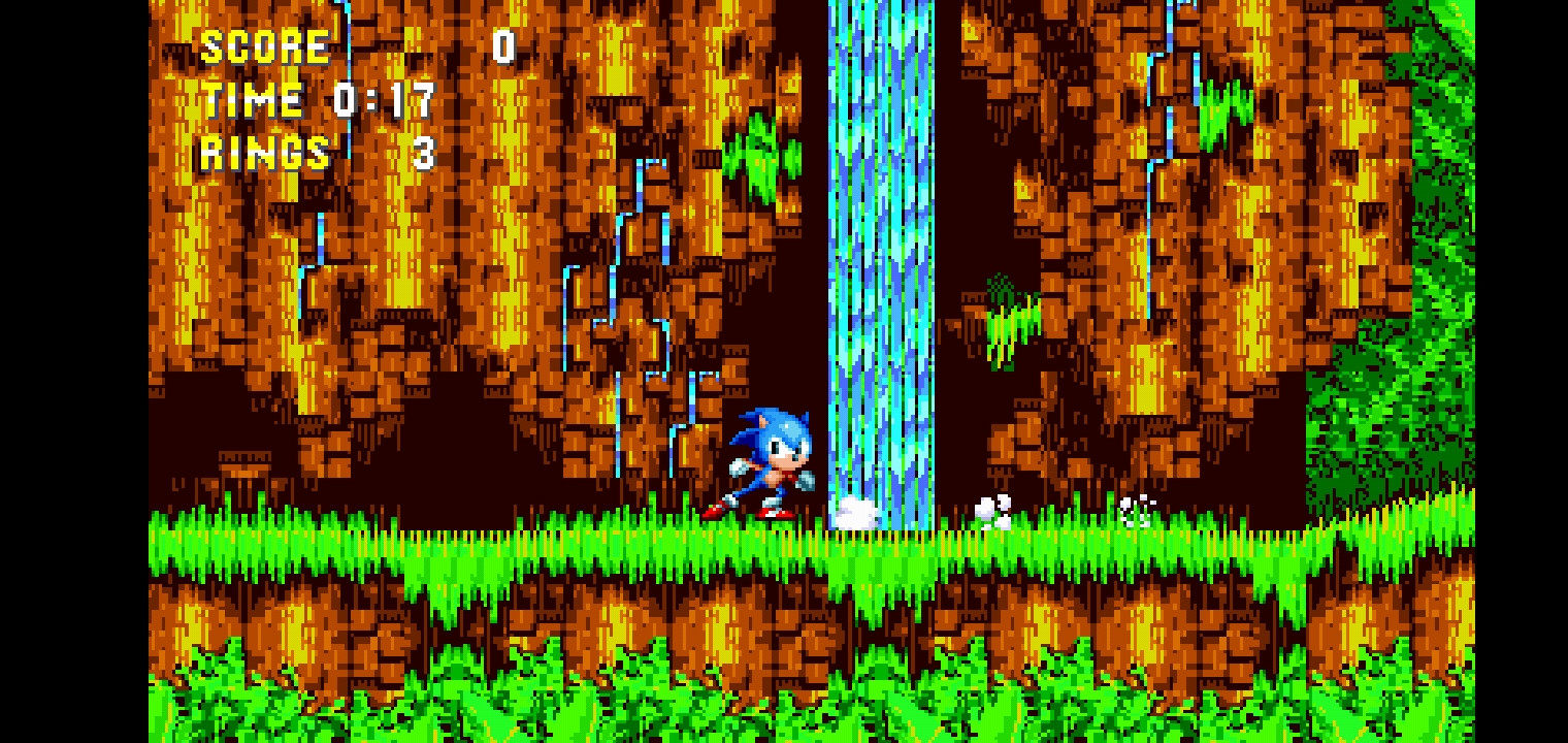 Sonic 2 Beta - Gameplay 