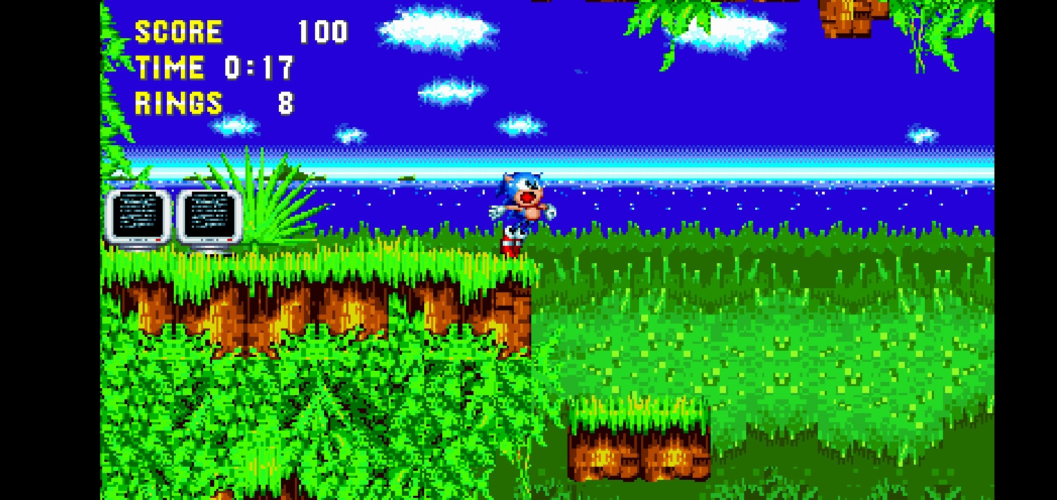 Sonic 2 Beta - Gameplay 