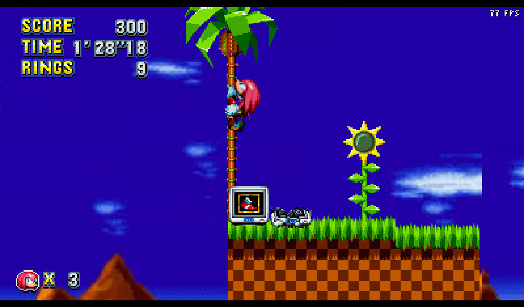 Mania Green Hill Zone Act 1 & 2 Map [Sonic 3 A.I.R.] [Projects]
