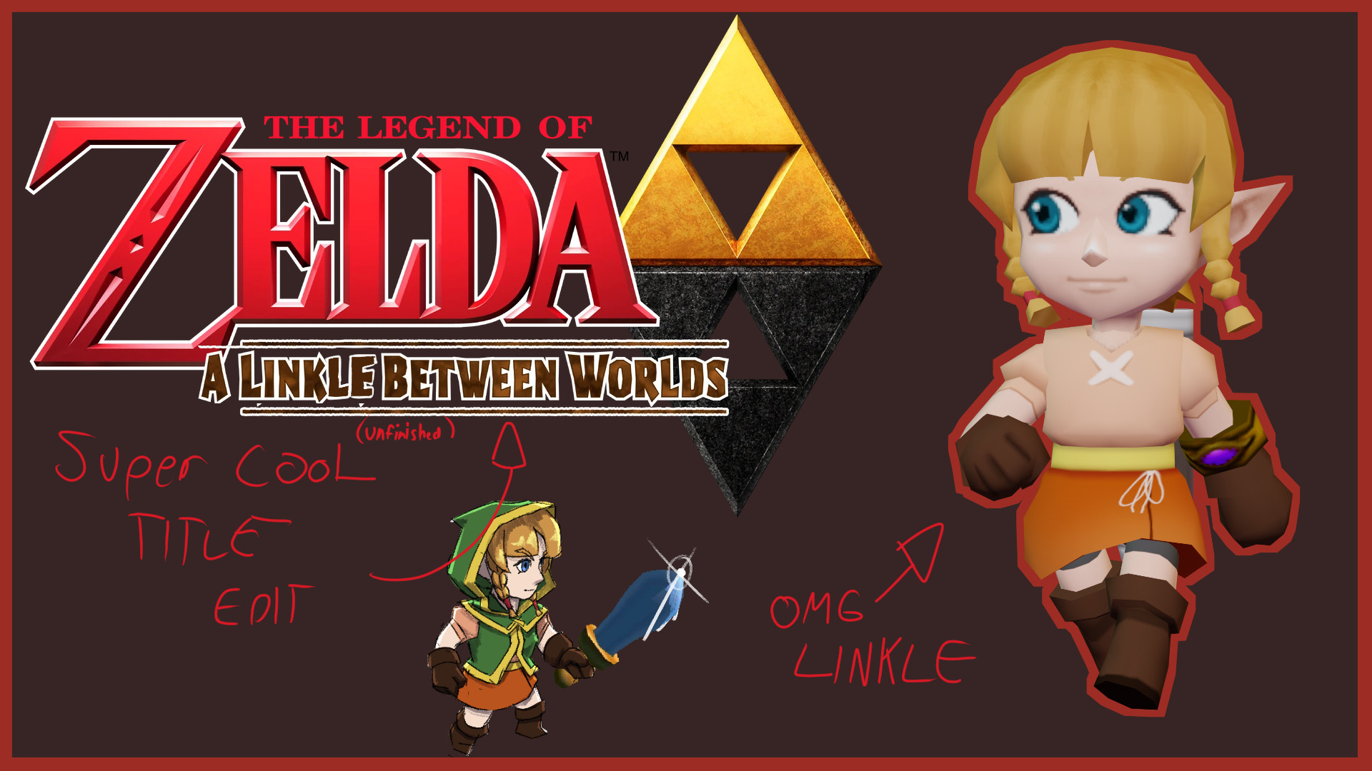 A Linkle between Worlds Project for The Legend of Zelda: A Link Between ...