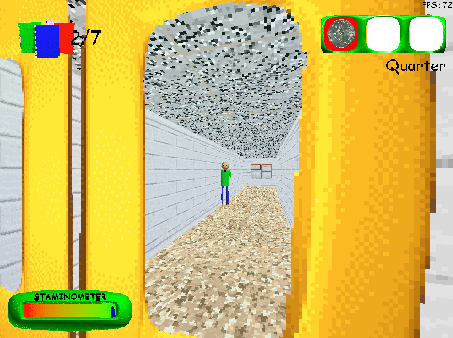 [SENSITIVE CONTENT] Baldi's basics Gdevelop edition Project for ...