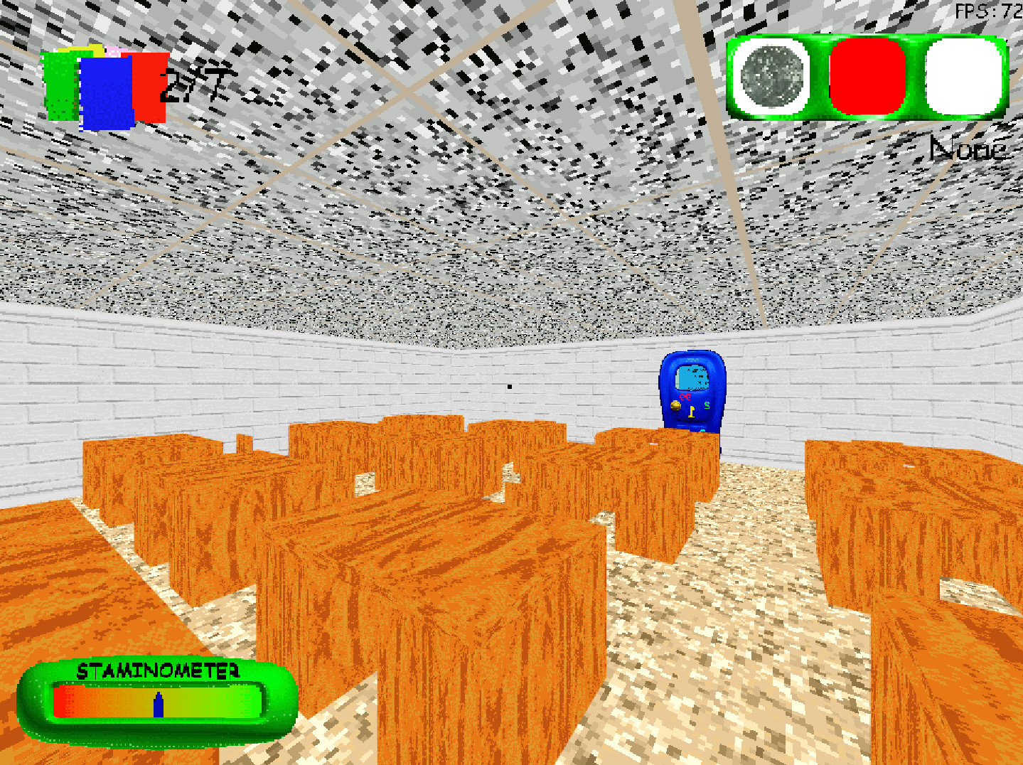 [SENSITIVE CONTENT] Baldi's basics Gdevelop edition Project for ...