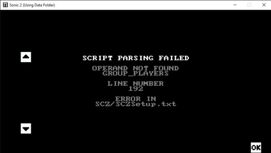 Script parsing error [Sonic the Hedgehog 2 (2013)] [Questions]