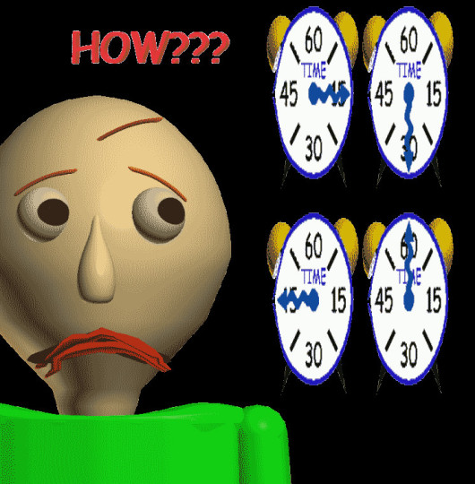BBCR Alarm Clock [Baldi's Basics] [Questions]