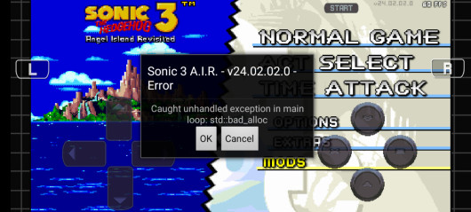 How can I fix this error? Question for Sonic 3 A.I.R. | S3AIR Questions