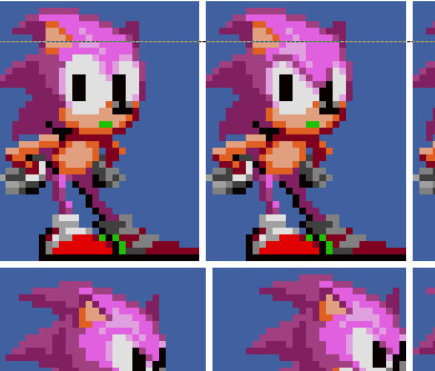 Sonic - Sonic Mania Palette - Pixilart