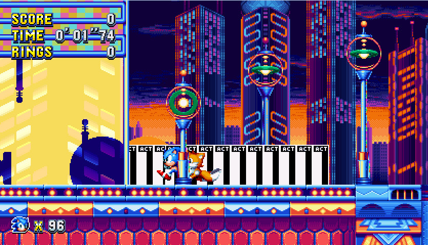 CodenameGamma🏳️‍⚧️ on X: The Sonic Mania Sprites in S3k. all it took was  some code moving sadly the S2 sprites caused crashing. gonna try the S1  sprites for sonic next. #SonicOrgins  /