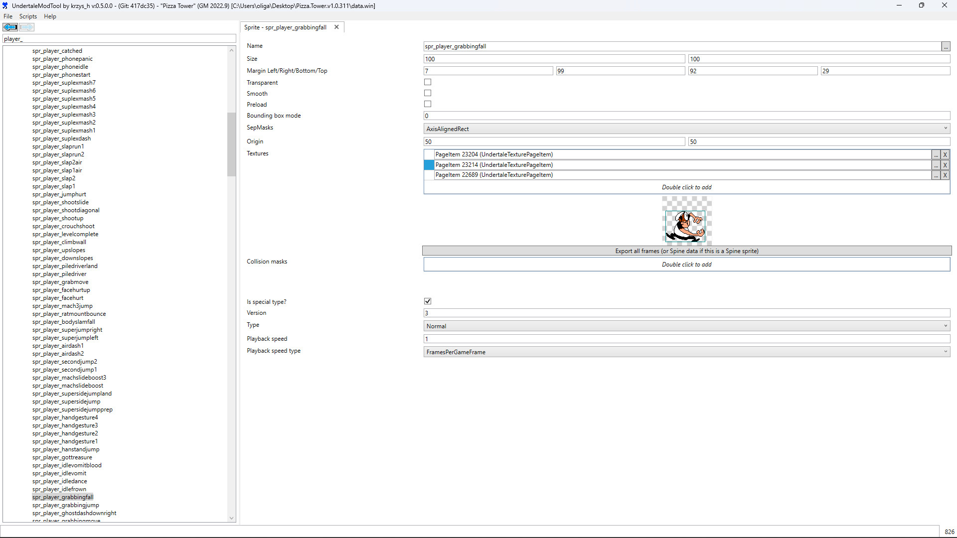Player and PlayerN basics movements name [Pizza Tower] [Questions]