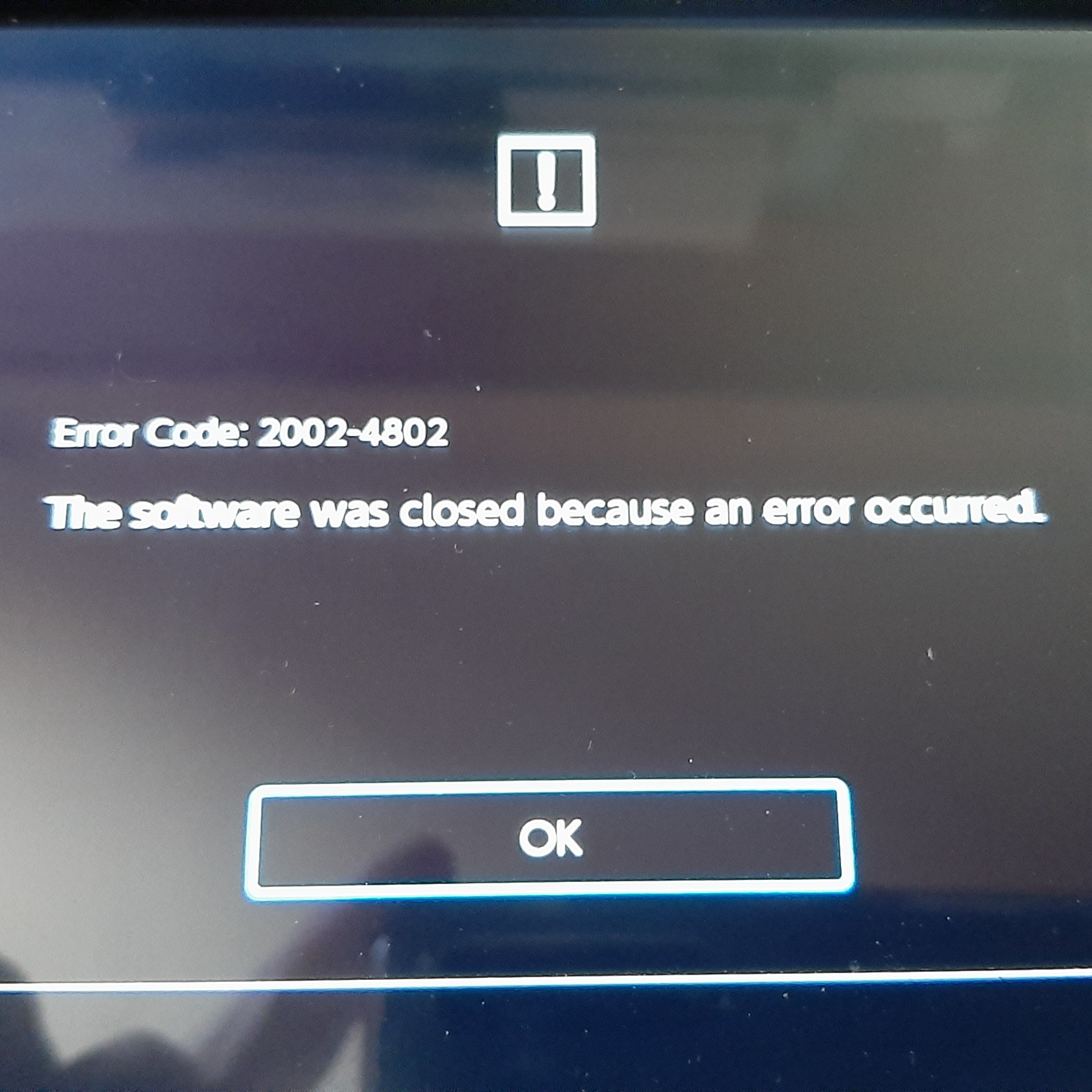 Error code 2002 4802 help Super Smash Bros. Ultimate Questions