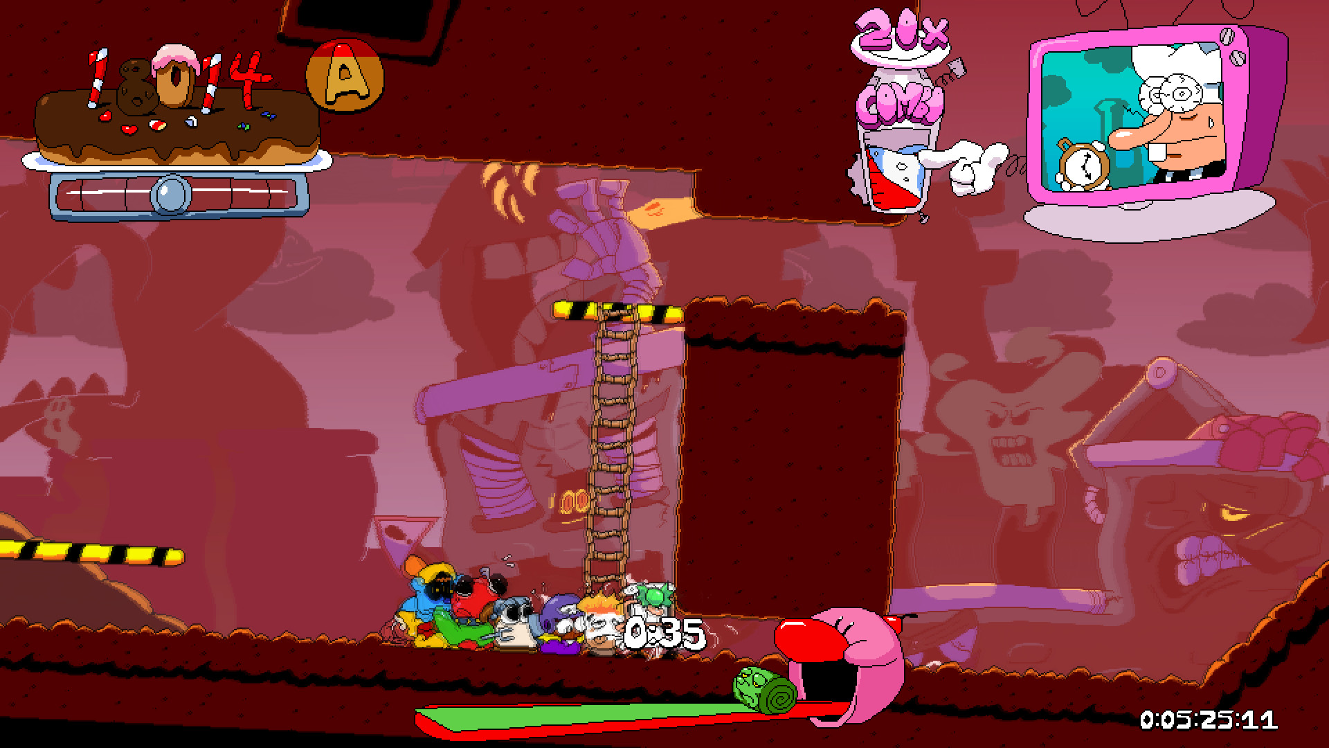 How to add the screen tilt like in Sugary Spire? [Pizza Tower] [Questions]