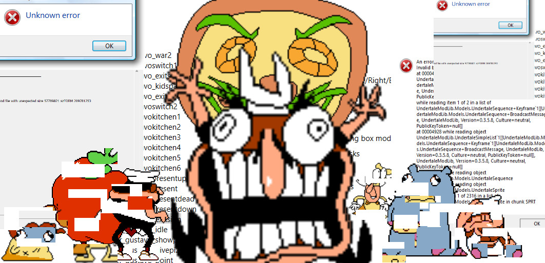 Sprite Reskins Errors For Pizza Tower [Pizza Tower] [Questions]