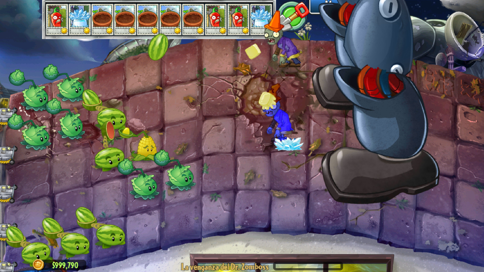 Gameplay image - Plants vs Zombies - IO Series mod for Plants Vs