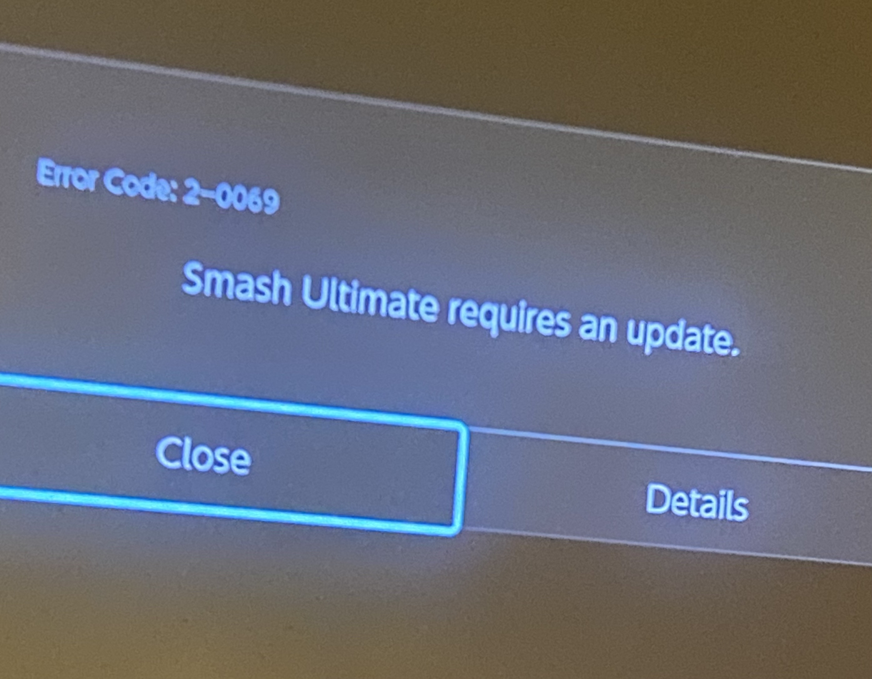 pls help can’t open smash Question for Super Smash Bros. Ultimate ...