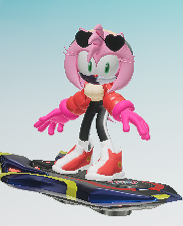 Texture Glitches with Amy Rose mods Question for Sonic Racing