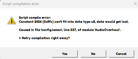 audio overhaul error Question for Sonic 3 A.I.R. | S3AIR Questions