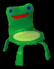 Froggy Chair for Luxury Lounge