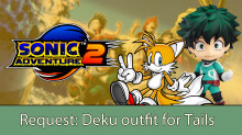 Deku outfit for Tails