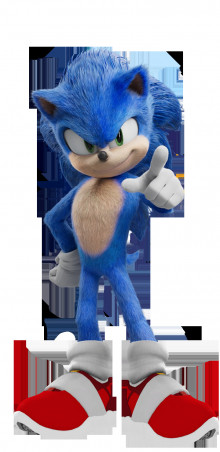 Movie Sonic Replaces With Player