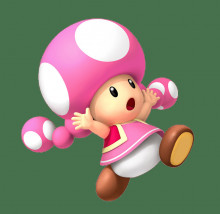 Toadette over Peach for Mario Kart 7