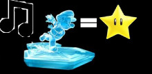 Mario Galaxy Ice Mario Theme Over Starman