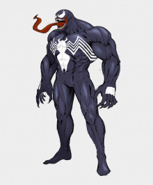 Venom over Hulk's ALT costume
