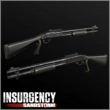 Insurgency:Sandstorm M870 on Default Arms and Animations