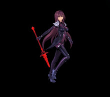 Fate Extella Scathach Player model port