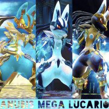 Mega Lucario Port from Sm4sh to Ultimate