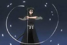 Rukia goes into battle in the crusade